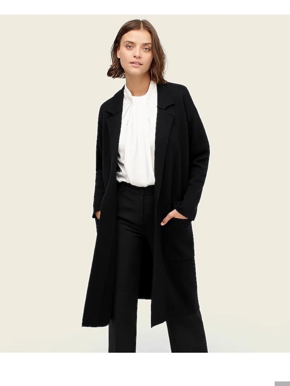 J Crew sweater coat